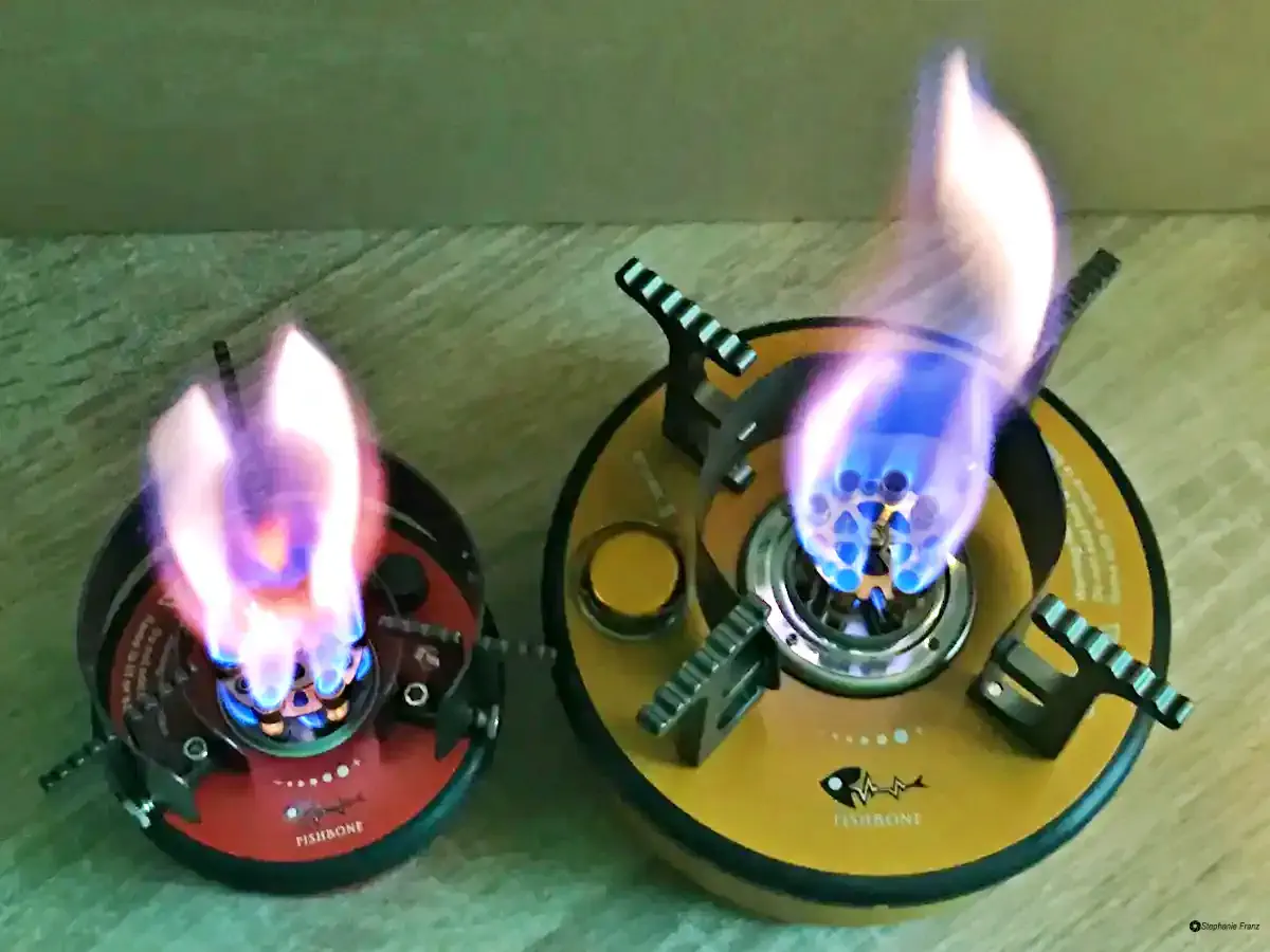 Zum Kochen ohne Strom empfehlen wir Spirituskocher