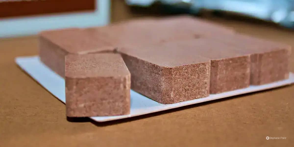 Notration NR 72 Riegel ausgepackt – Nahaufnahme