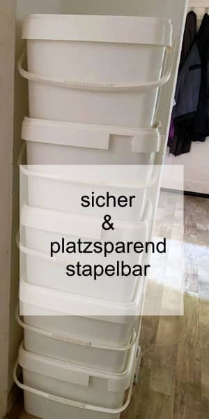 Sichere Vorratsbehälter für die Krisenvorsorge