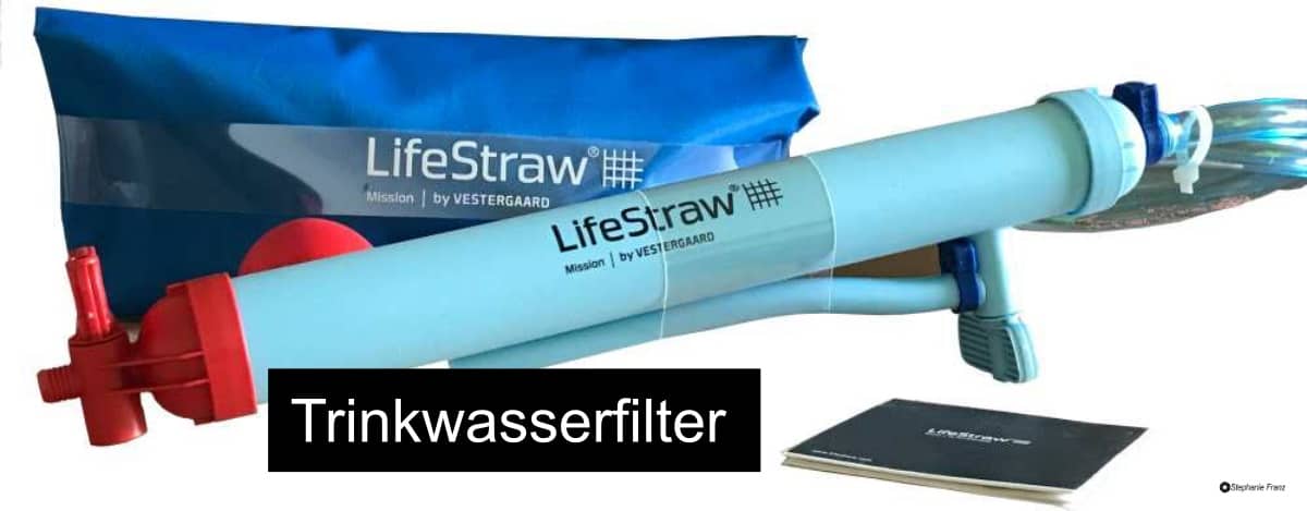 Ratgeber Krisenvorsorge: Mit Trinkwasserfilter Lifestraw Wasser filtern